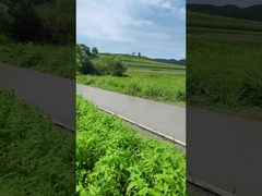 pavimentador de forma de deslizamento de concreto