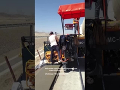 125cm Largura 50cm Altura Slipform Paver Curb Stone Slip Form Machine