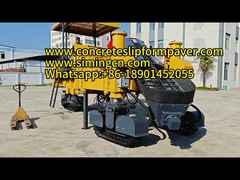 Demonstração de extensão de perna de pavimentador de concreto: precisão, eficiência e construção sem esforço!