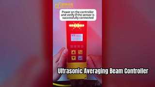 Vídeo ultrassônico da operação do controlador do feixe de equilíbrio da tecnologia Siming